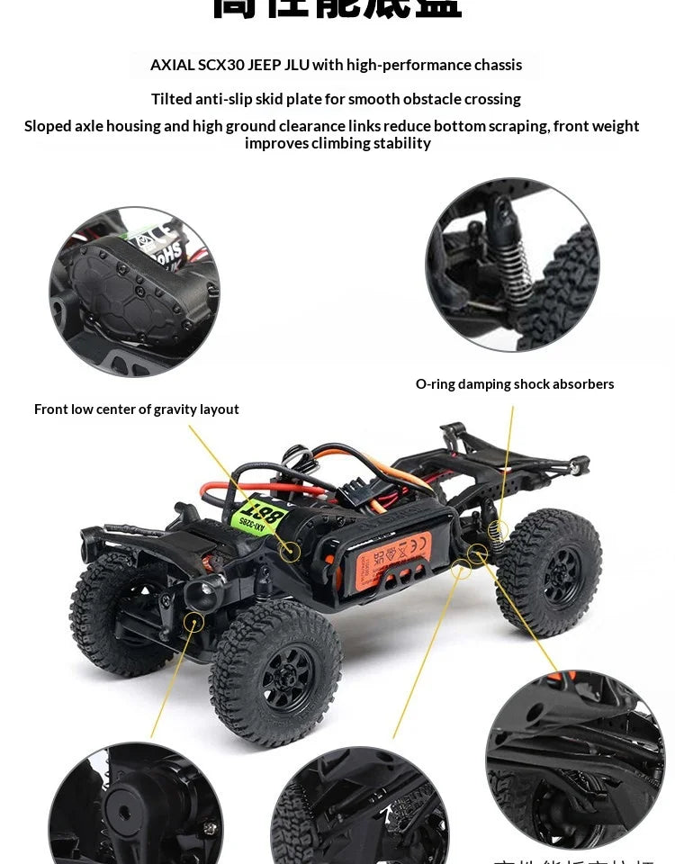 In Stock Axial Scx30 30 Rc Car Jeep