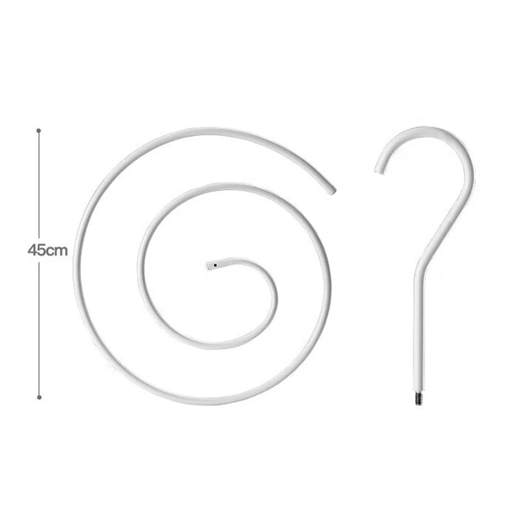 1/2pcs Round Spirals Sheet Hanger Quilt Sheet Hangers