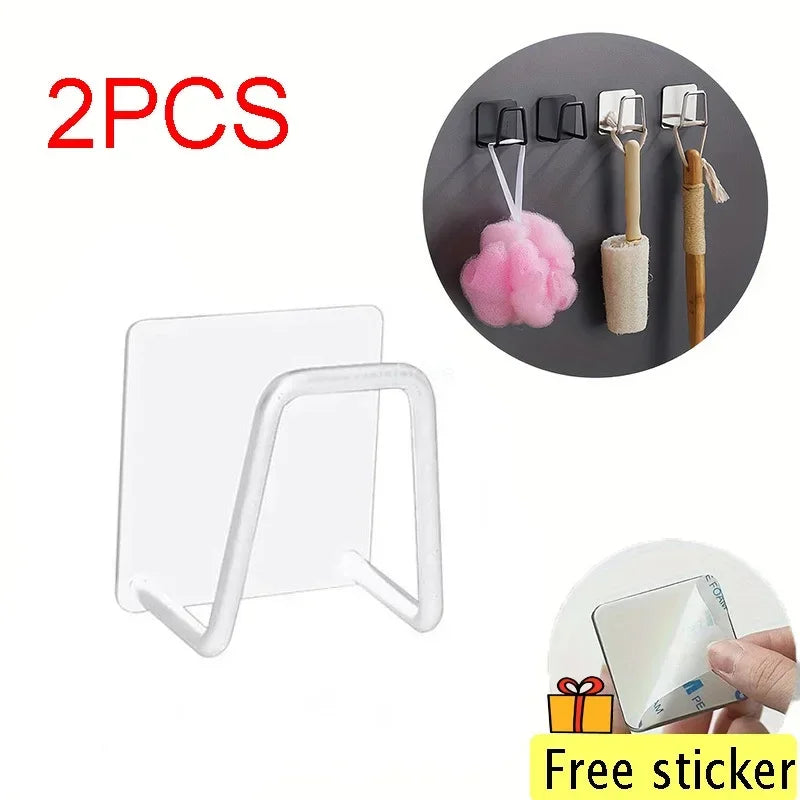 Sponge Holder Sink Stainless Steel Sink Shelf Adhesive