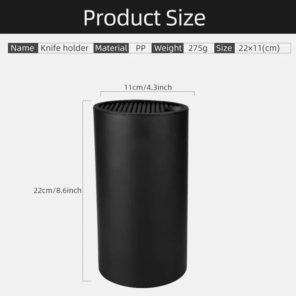 Knife Holder Multi-Function Utensil Stand Knife Block Pp