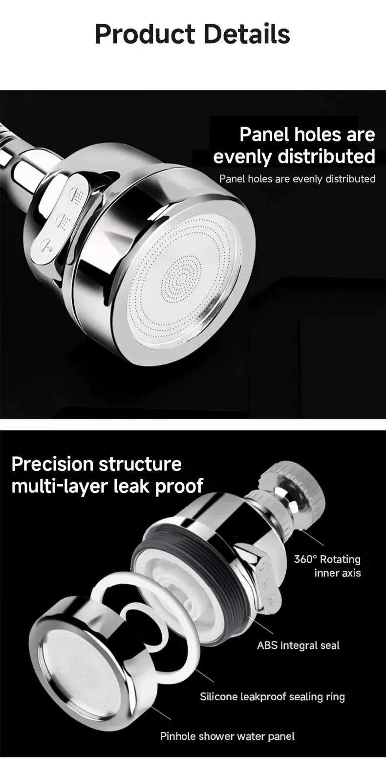 Modes Universal Faucet Extenders Adapter 360 Rotation Filter