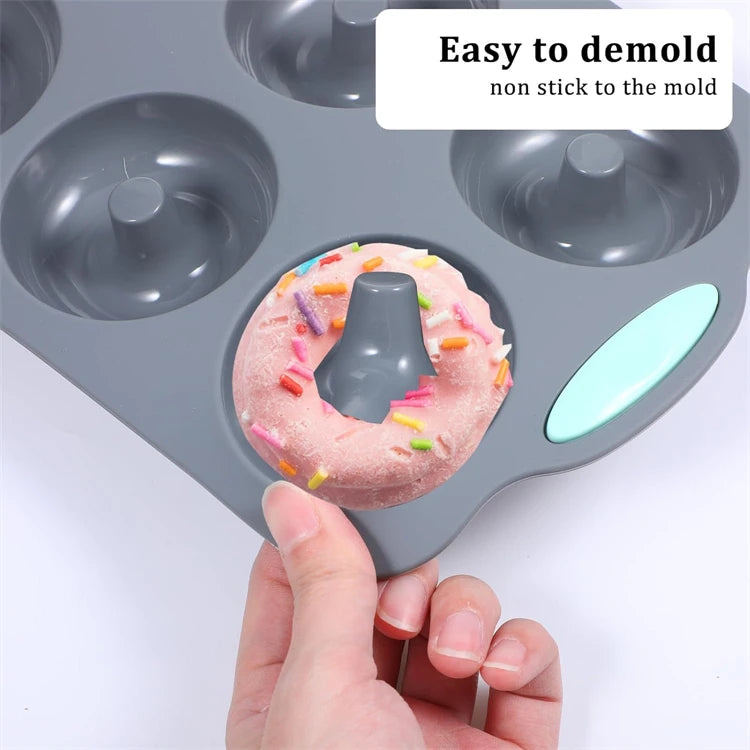 Silicone Fluted Cake Pans Non-Stick Oven Baking Pans