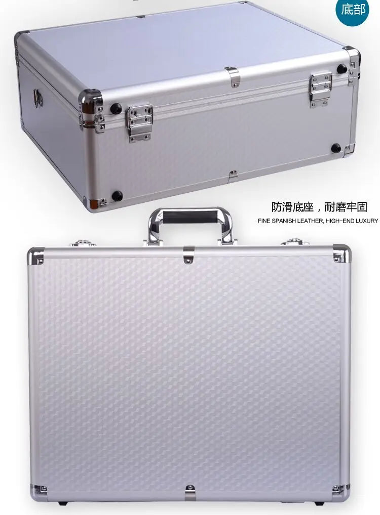 Toolbox Large Display Box Instrument Equipment Case Aviation