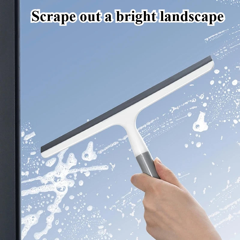 Silicone Shower Scraper Cleaner Bathrooms Multi-Purpose Squeegee