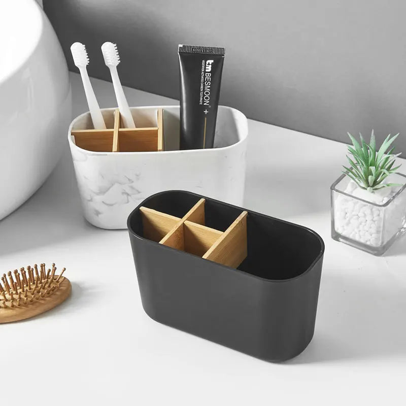 Toothbrush Holder Electric Brushes Bathroom Counter Organizer