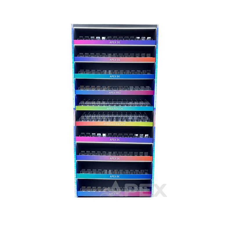 Customization Apex Modern Smoke Shop Furniture Design Led