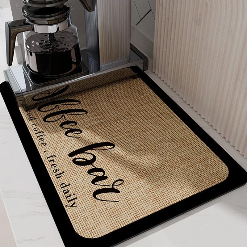 Super Antiskid Large Absorbent Draining Mat Super Absorbent