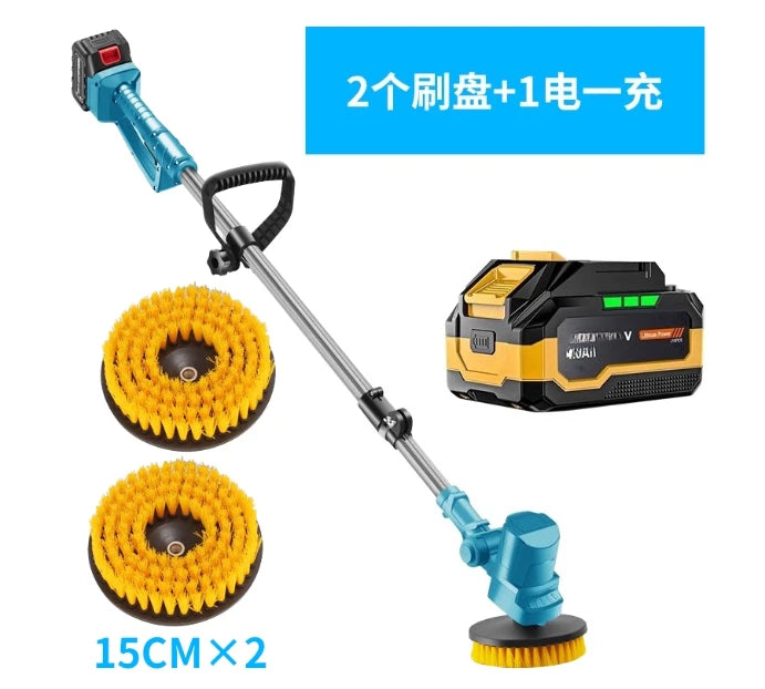 High Power Electric Cleaning Brush Handheld Automatic Rotating