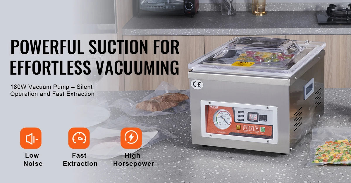 Succebuy Dz-260a Chamber Vacuum Sealer 15 Sealing Length