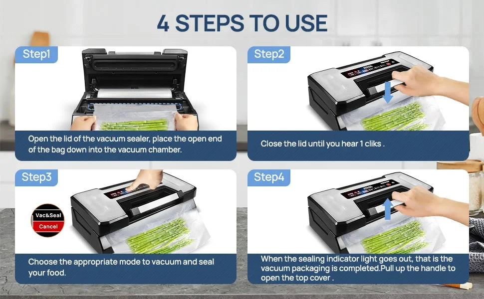 Vakumar Vh5186 Automatic Commercial Food Vacuum Sealer Packaging