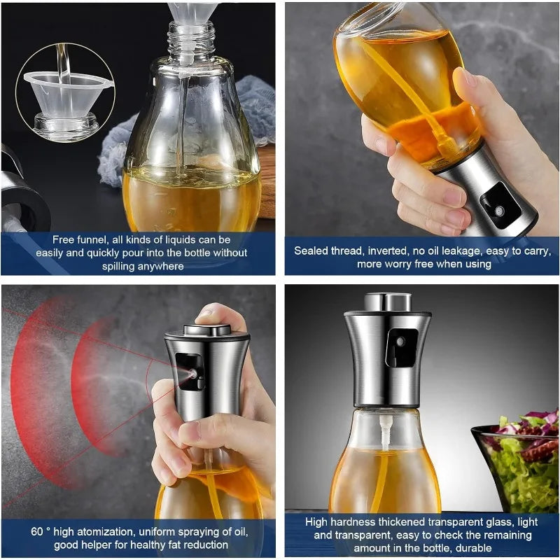 Oil Sprayer Cooking 200ml Olive Oil Sprayer Mister