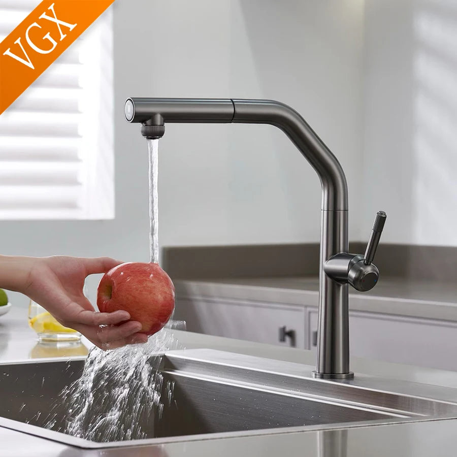Vgx Gold Faucet Dual Spout Pure Drinking Water