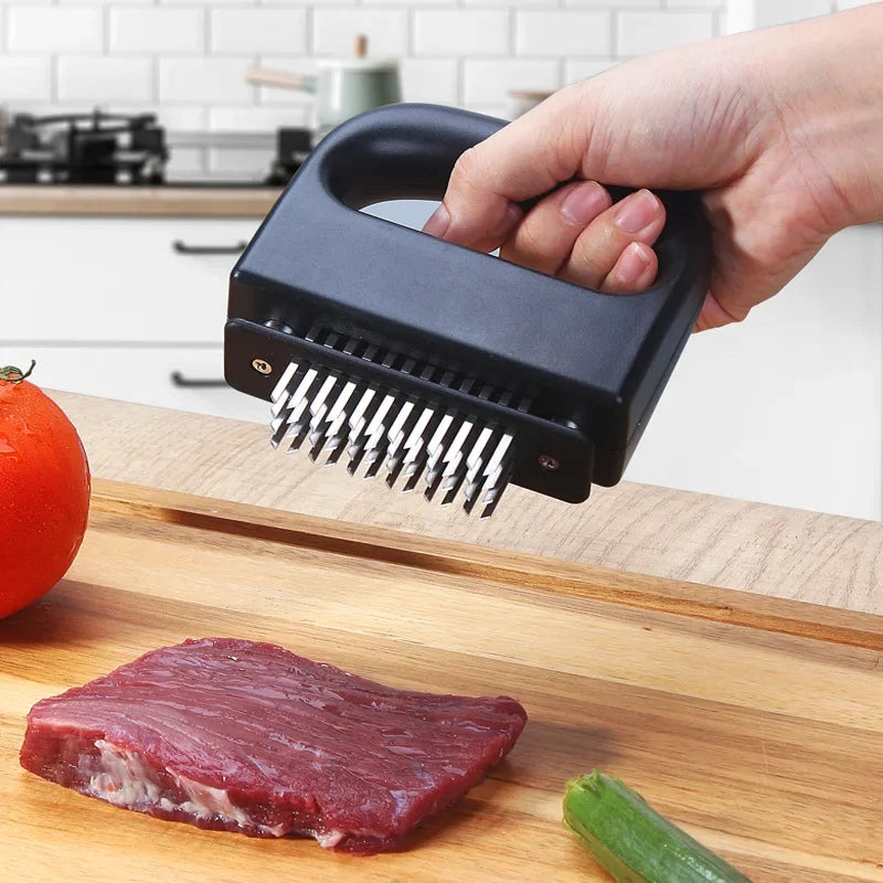 48 Blades Needle Meat Tenderizer Stainless Steel Knife
