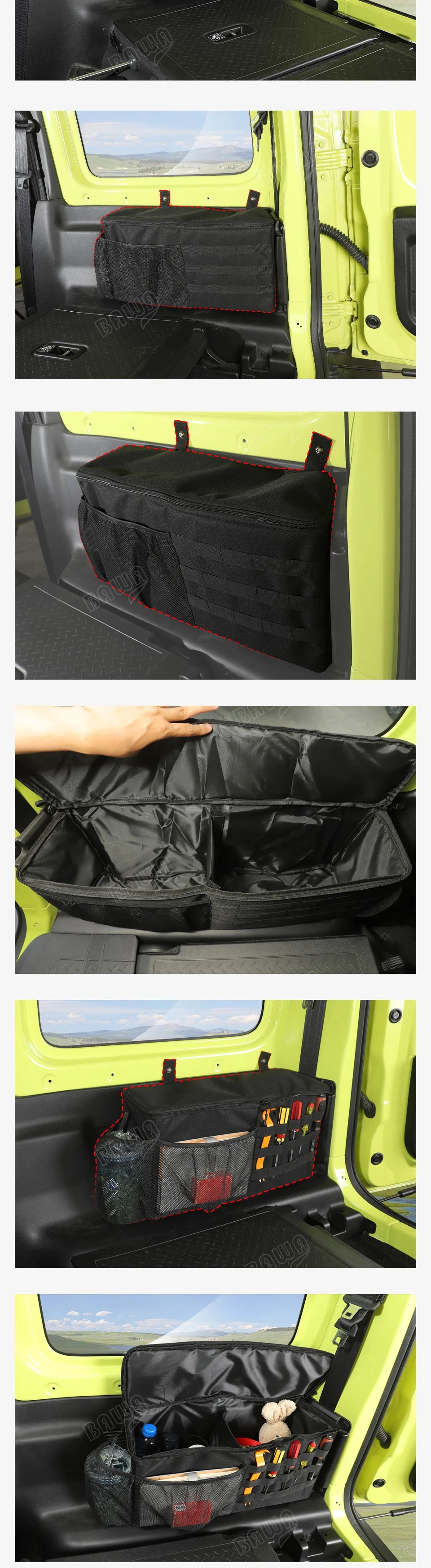 Bawa Large Capacity Trunk Storage Bag Suzuki Jimny