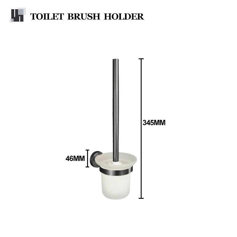 Gray Bathroom Hardware Cup Rack Towel Rack Toilet