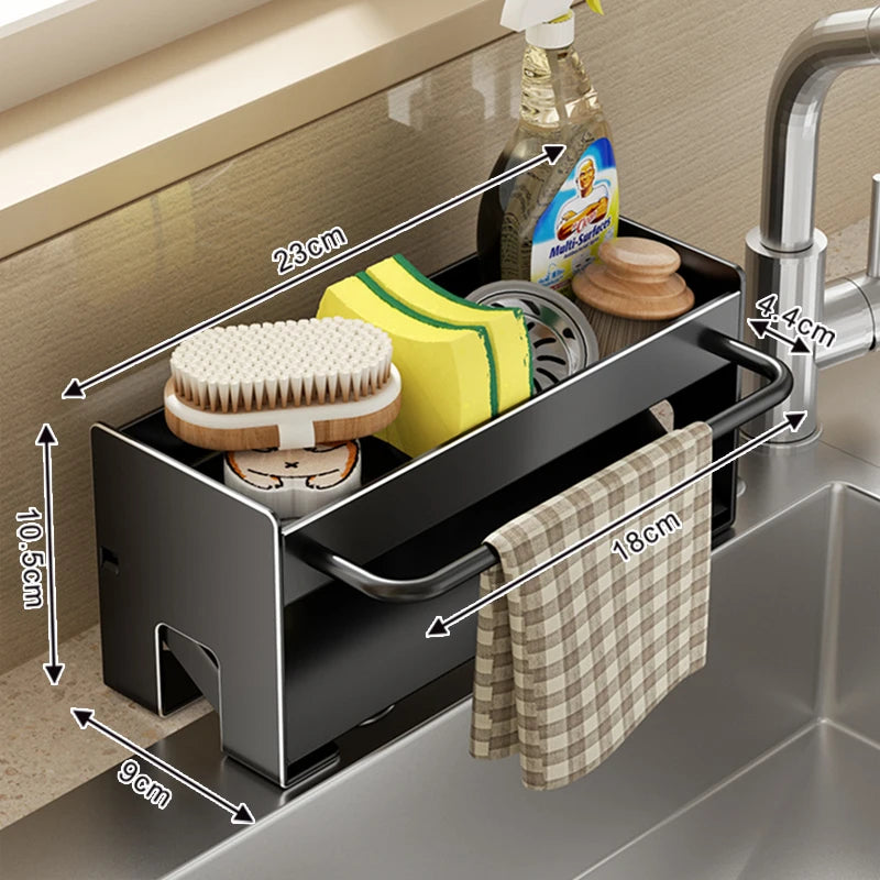 Sink Stand Sponge Holder Dish Drainer Organizers Storage
