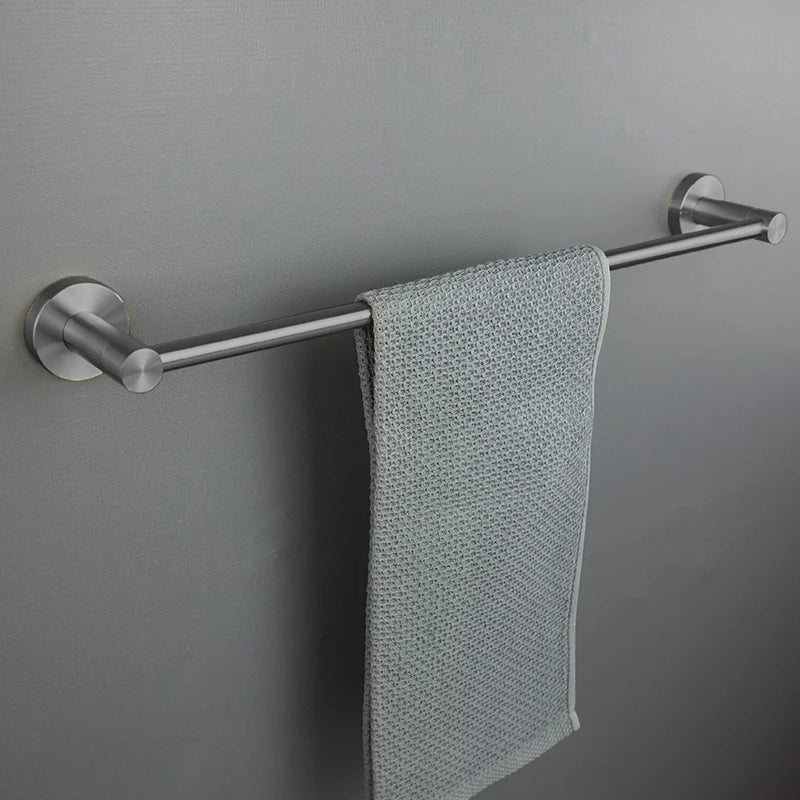 Gray Bathroom Hardware Cup Rack Towel Rack Toilet