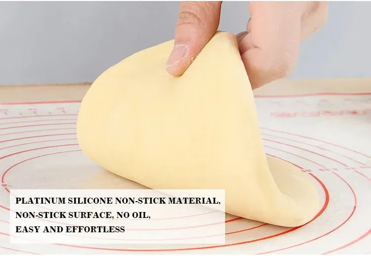 Untior 1pcs Kneading Dough Mat Silicone Baking Mat