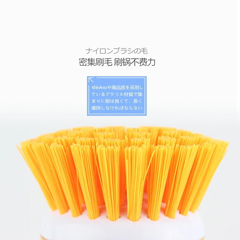Product Dish Brush Liquid Soap Dispenser Plastic Pot