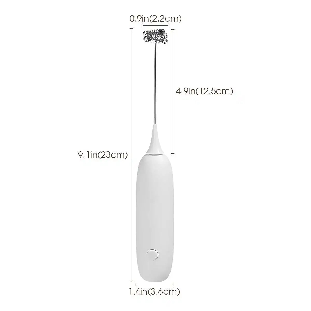 Electric Milk Frother Handheld Automatic Foam Maker Coffee