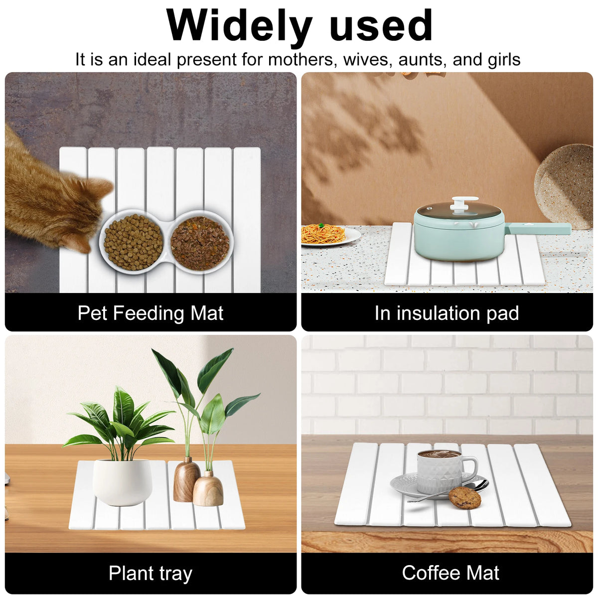 Drying Mat Foldable Stone Dish Absorbent Drying Mat