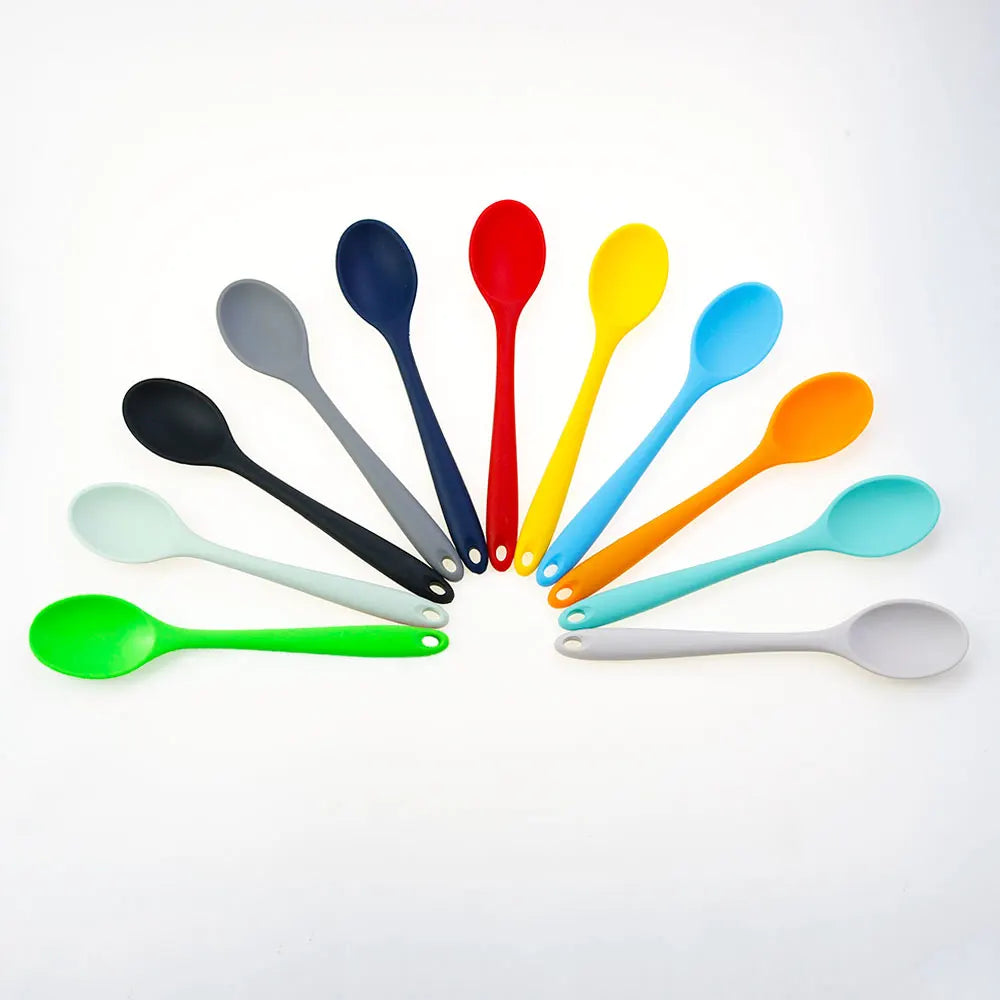 Silicone World Silicone Spoon Mixing Soup Spoons Mixing