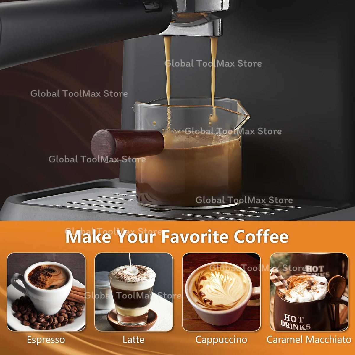 Detachable Fully Automatic Coffee Machine Grinder Machine