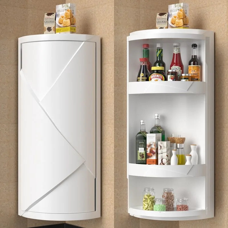 Rotatable Layered Adjustable Shelf Bottle Holder Condiment
