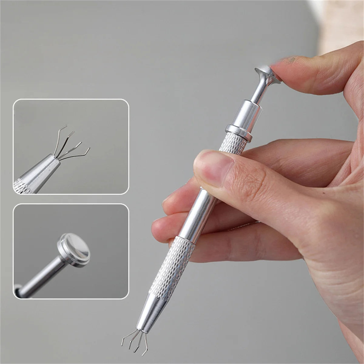 1set 100pcs Nail Care Gradual Pat Cotton Clip