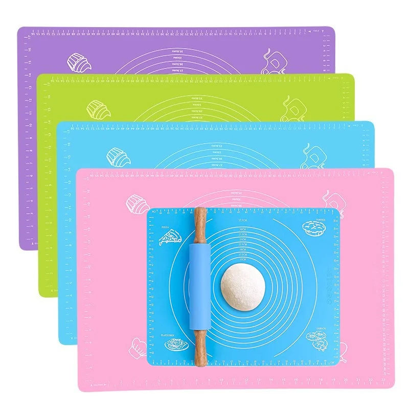 Silicone Baking Mat Kneading Dough Mats Pizza Cake