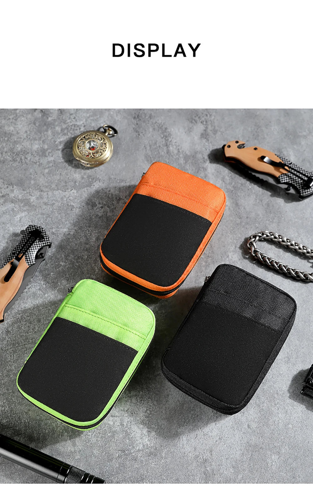 Outdoor Edc Organizer Pouch Pocket Bag Men Utility