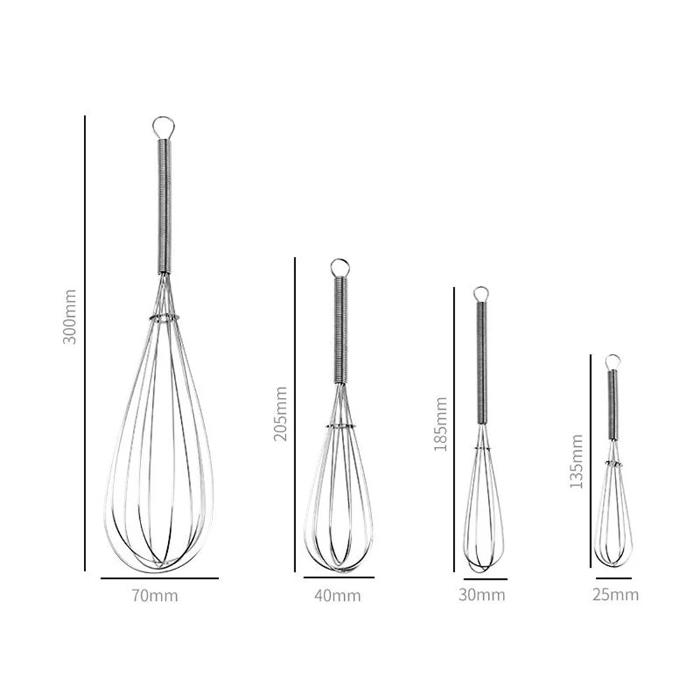 Whisk Stainless Steel Hand Mixer Cream Egg Stirrer