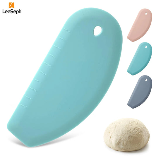 Silicone Dough Scraper Bowl Scraper Flexible Multipurpose Pastry