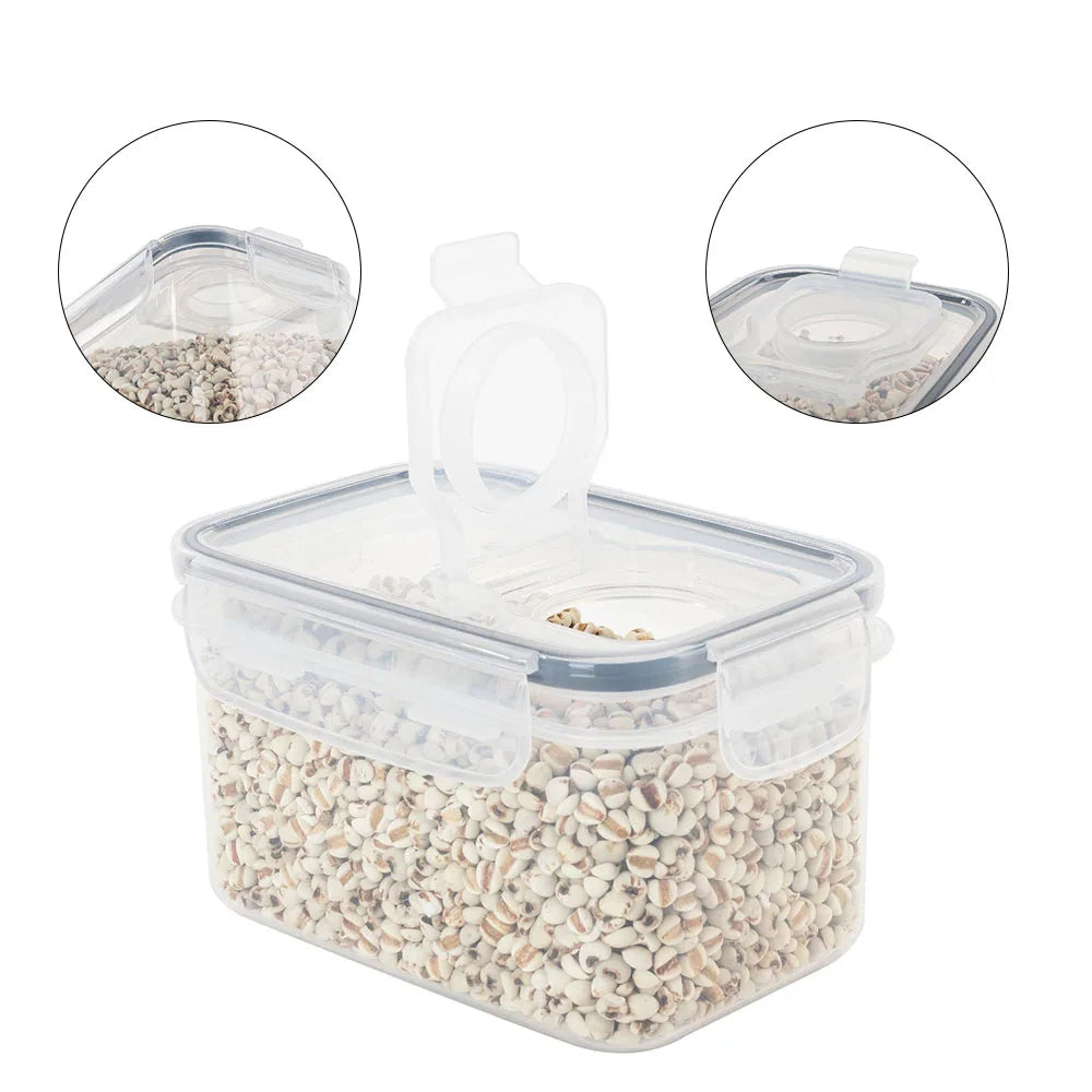 Airtight Food Storage Containers Lids Cereal Container Storage