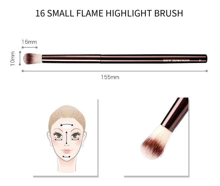 Hourglass Cruelty Makeup Brush-19brushes Blusher Powder