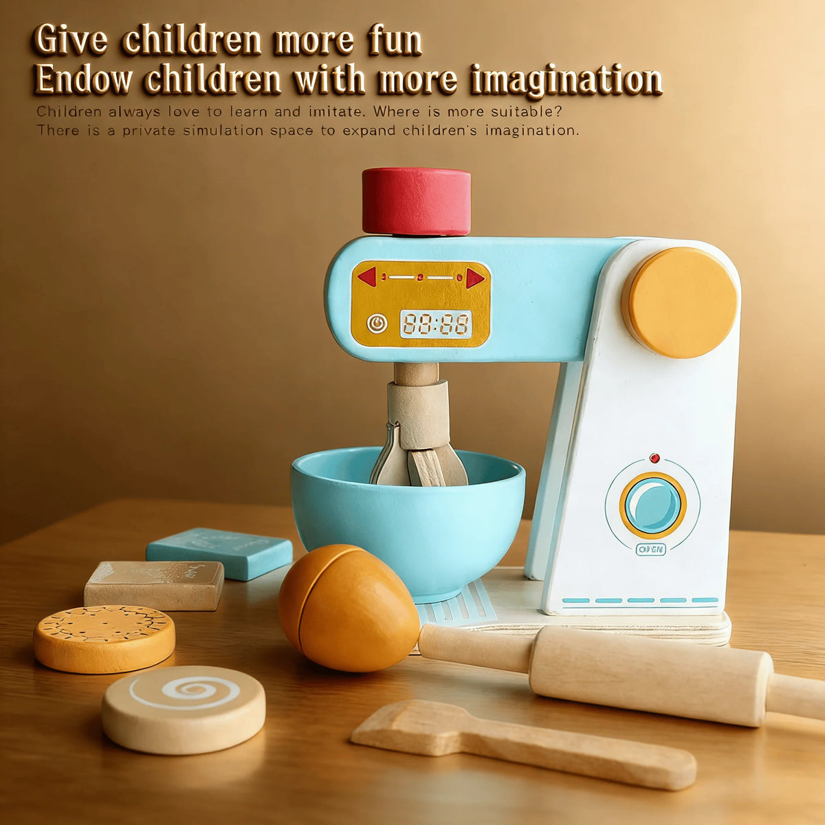 Hands-On Kids Helper Realistic Play Food & Interactive