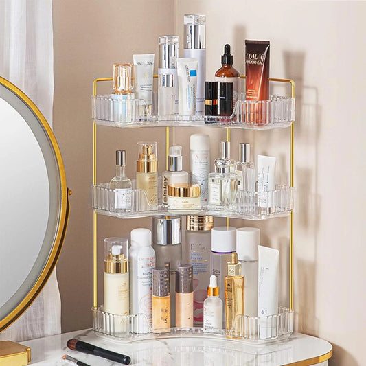 Corner Bathroom Counter Organizer Bathroom Countertop Shelf