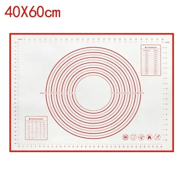 Untior 1pcs Kneading Dough Mat Silicone Baking Mat