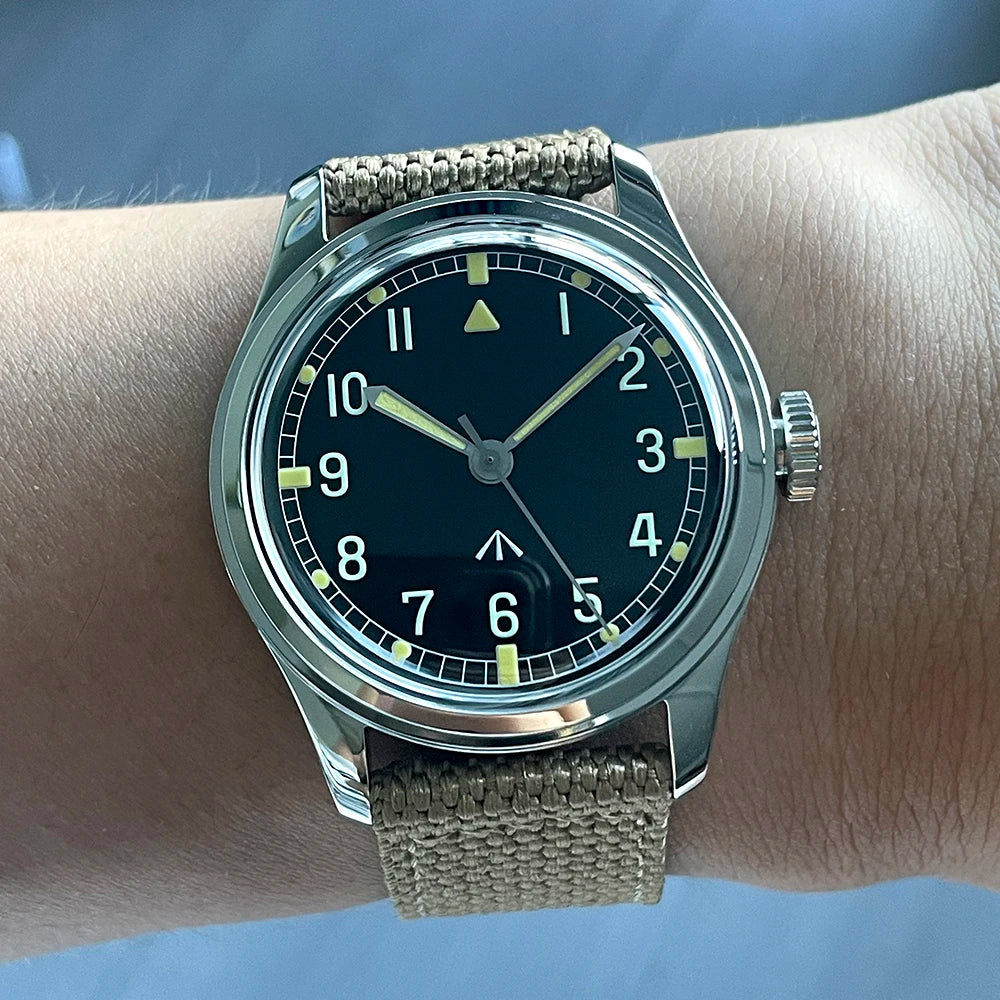 Classic Retro Arrow Pilot Watch Male Mens Wwii