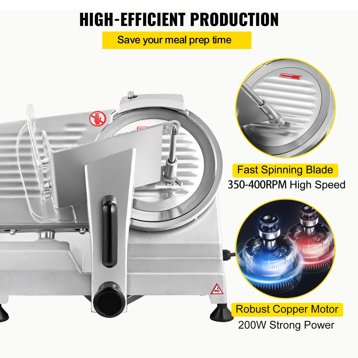 Succebuy Meat Slicer 200w/240w/320w/340w Electric Deli Food