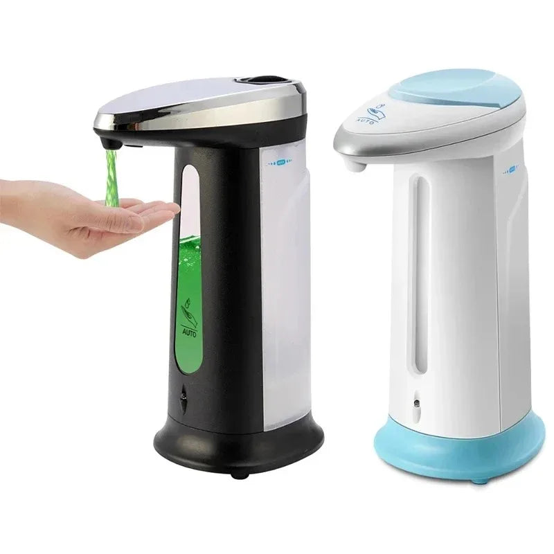 Touchless Automatic Liquid Soap Dispenser 400ml Hands-Free Sensor