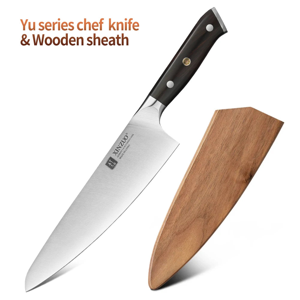 Xinzuo Inch Chef Knife German 4116 Steel Profesional