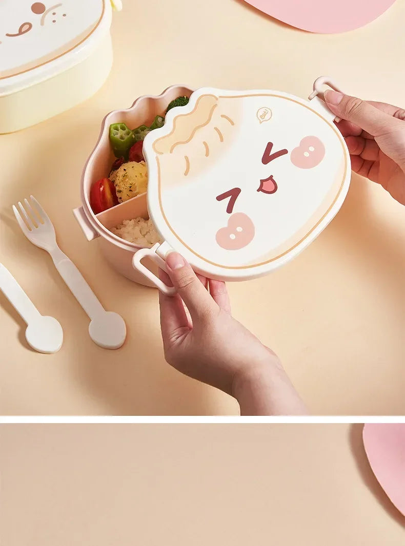 Kid Lunch Boxes Hamburger Bento Box Children Creative