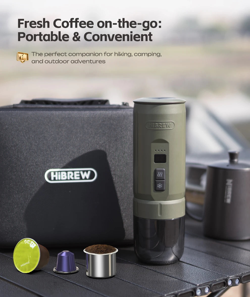 Hibrew H4c Espresso Coffee Machine 3in1 Travel Coffee