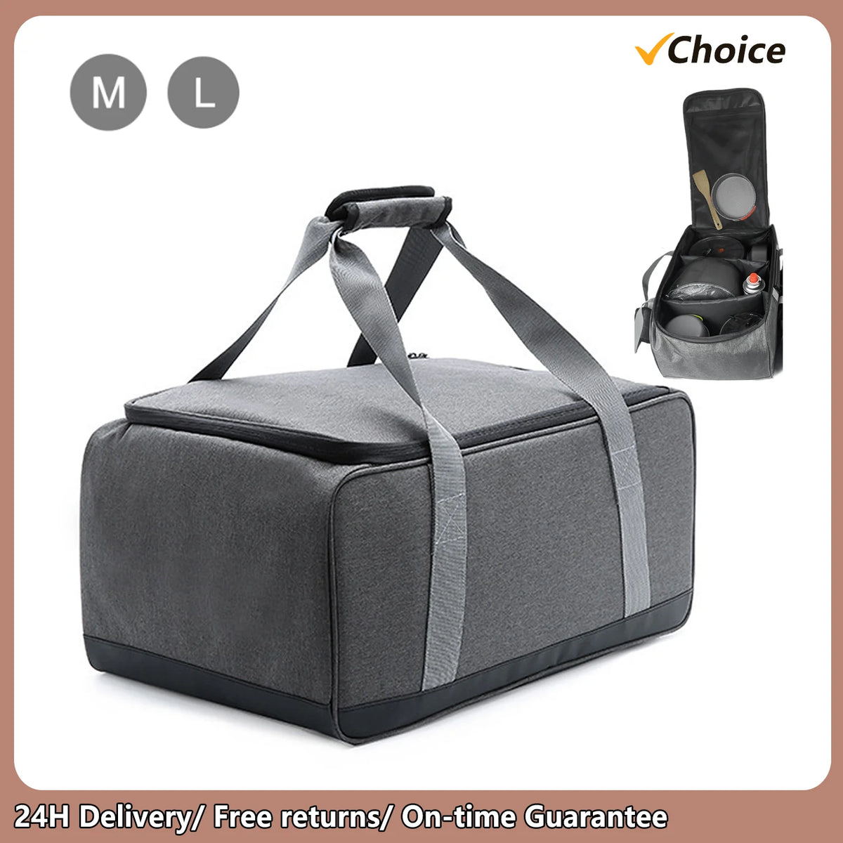 Camping Cookware Bag Cooking Utensils Bag Outdoor Stove