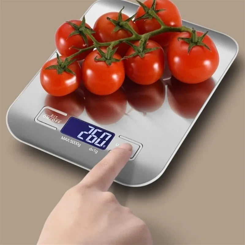 Digital Scale Stainless Steel Platform - 5/10kg Lcd