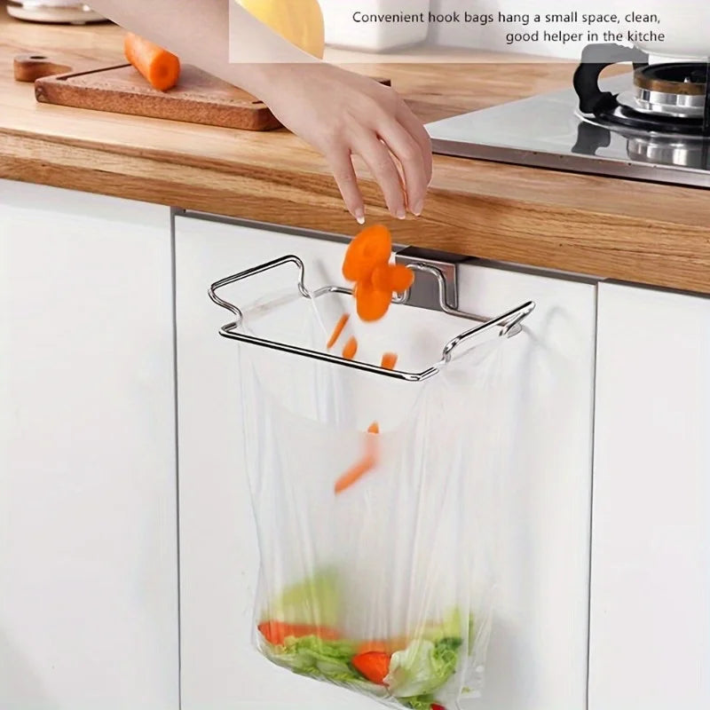 Non Perforated Stainless Steel Garbage Rack Hanging Bracket