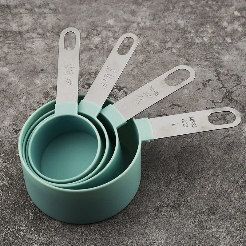 8pcs Measuring Cups Spoons Baking Cake Pastry Cooking