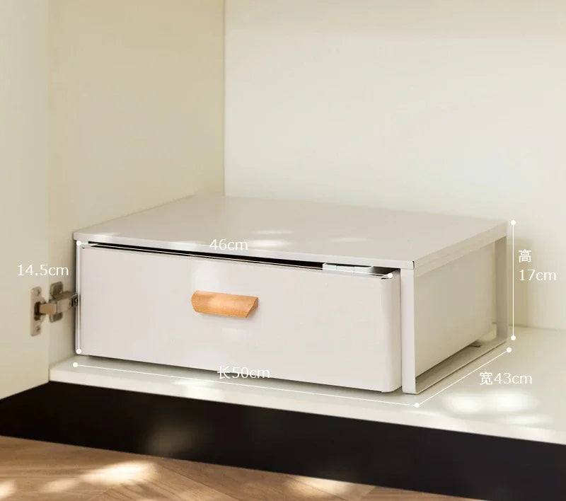 Coffee Machine Rack Water Bar Counter Pull-Out Dust