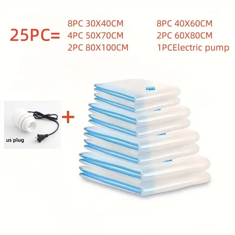 Pump Organizer Compressed Bag Electric Pump Travel Vacuum